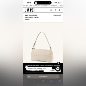 NWT JW PEI shoulder bag
